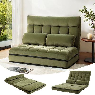 ArtissLounge Sofa Bed 2 seater Green Fabric - Furniture empireXanadu LivingFurniture empireArtissLounge Sofa Bed 2 seater Green FabricXanadu Living