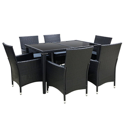 NNEDSZ Outdoor Furniture 7pcs Dining Set - Furniture empireNNEDSZFurniture empireNNEDSZ Outdoor Furniture 7pcs Dining SetNNEDSZ